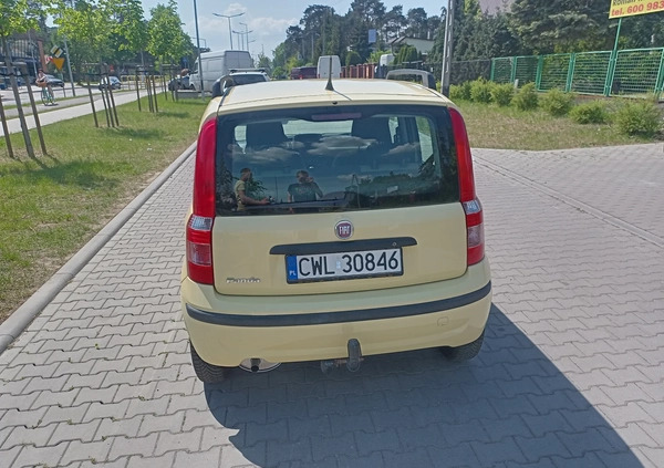 Fiat Panda cena 9500 przebieg: 143000, rok produkcji 2009 z Rawicz małe 137